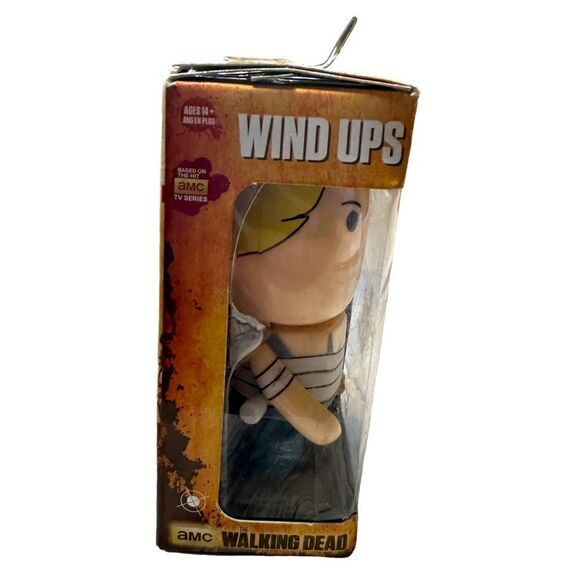 AMC The Walking Dead Wind-up Andrea Collector Figurine - Picture 6 of 7
